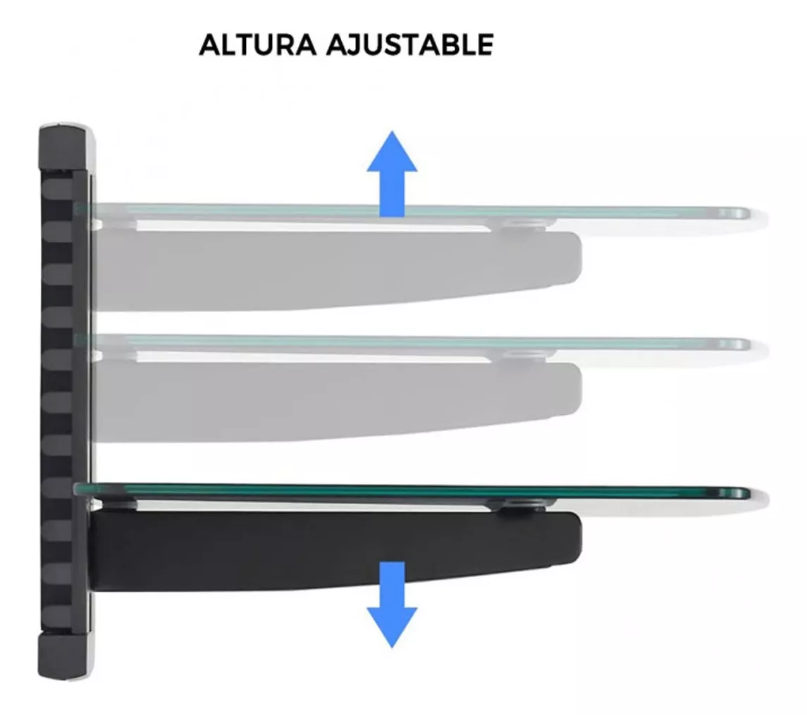 SOPORTE DE VIDRIO PARA BLU-RAY, DVD, DECO BOLETA/FACTURA - 3