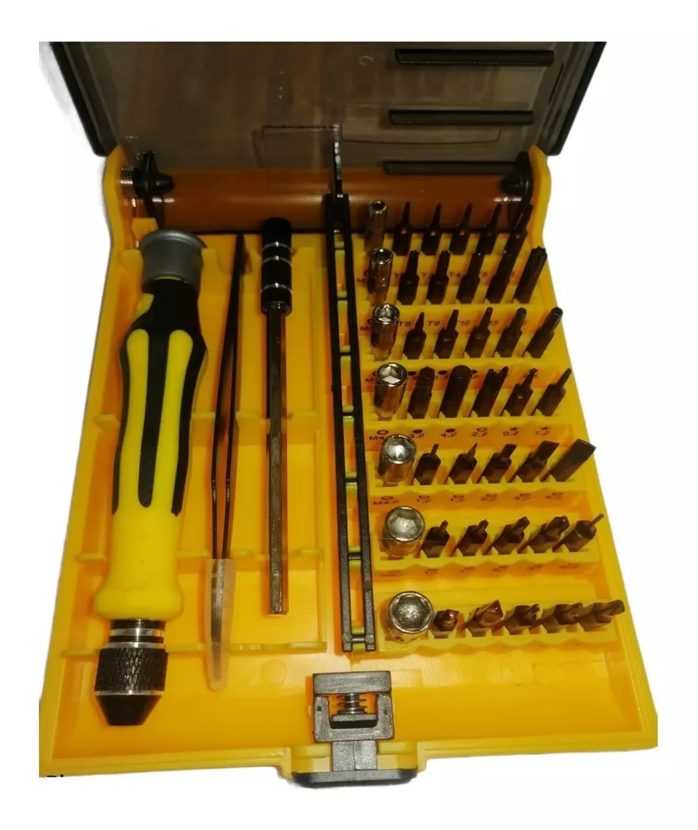 SET HERRAMIENTAS FERIATECNO DESTORNILLADOR 45 PIEZAS PRECISION FACTURA - 2