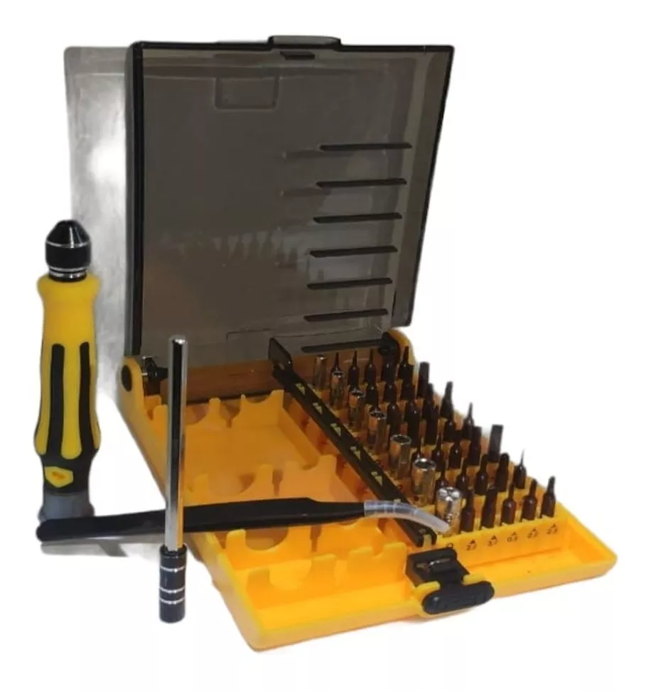 SET HERRAMIENTAS FERIATECNO DESTORNILLADOR 45 PIEZAS PRECISION FACTURA - 5