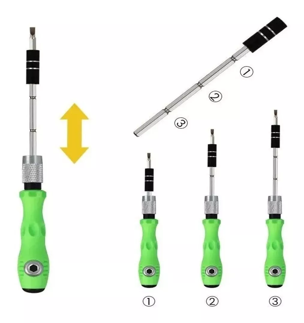 SET HERRAMIENTAS FERIATECNO DESTORNILLADOR 32 PIEZAS PRECISION FACTURA/BOLETA - 1
