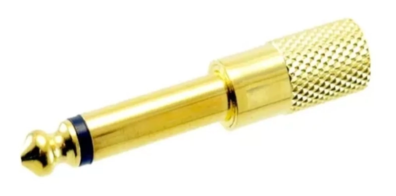 ADAPTADOR FERIATECNO AUDIO 6.5 MACHO A 3.5 HEMBRA. MONO - 2