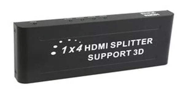 SPLITTER FERIATECNO HDTV AMPLIFICADOR 4 SALIDAS, SOPORTA 3D - 3