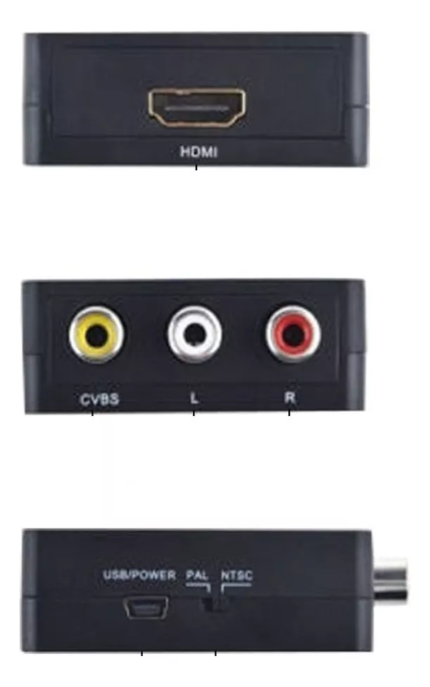 CONVERSOR DE VIDEO ULINK HDTV A RCA, AUDIO Y VIDEO - 3