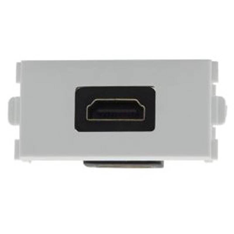 PLACA A MURO 1 PUERTO HDTV H/H 90°,TIPO COPLA.FACTURA/BOLETA - 2