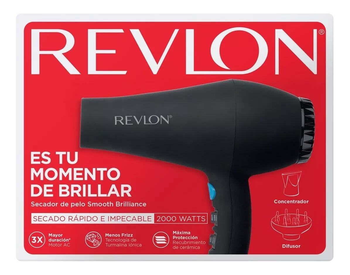 SECADOR DE PELO SMOOTH BRILLIANCE, REVLON - 4
