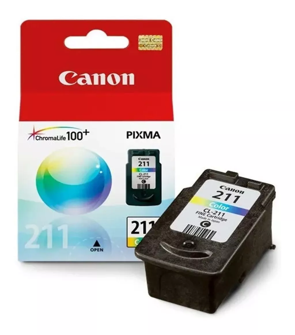 TINTA CANON NEGRO CL-211 COLOR ORIGINAL. BOLETA/FACTURA - 2