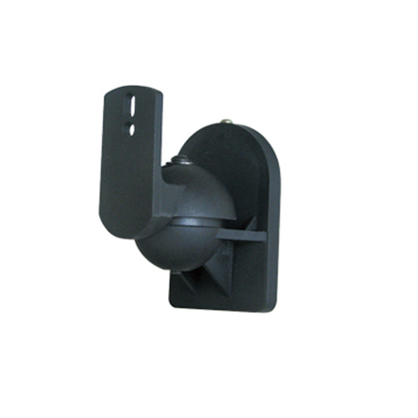 SOPORTE PARLANTE A MURO (2 UNI.) NEGRO ATORNILLABLE - 2