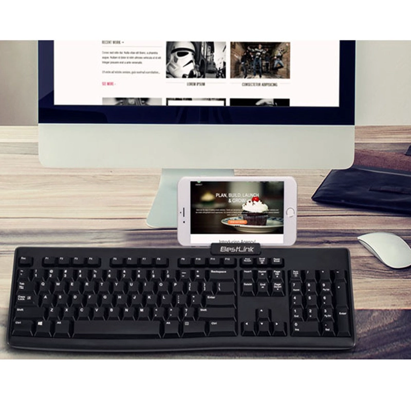 SOPORTE DE CELULAR BESTLINK BL-HDCLIP65 PARA TECLADO - 4