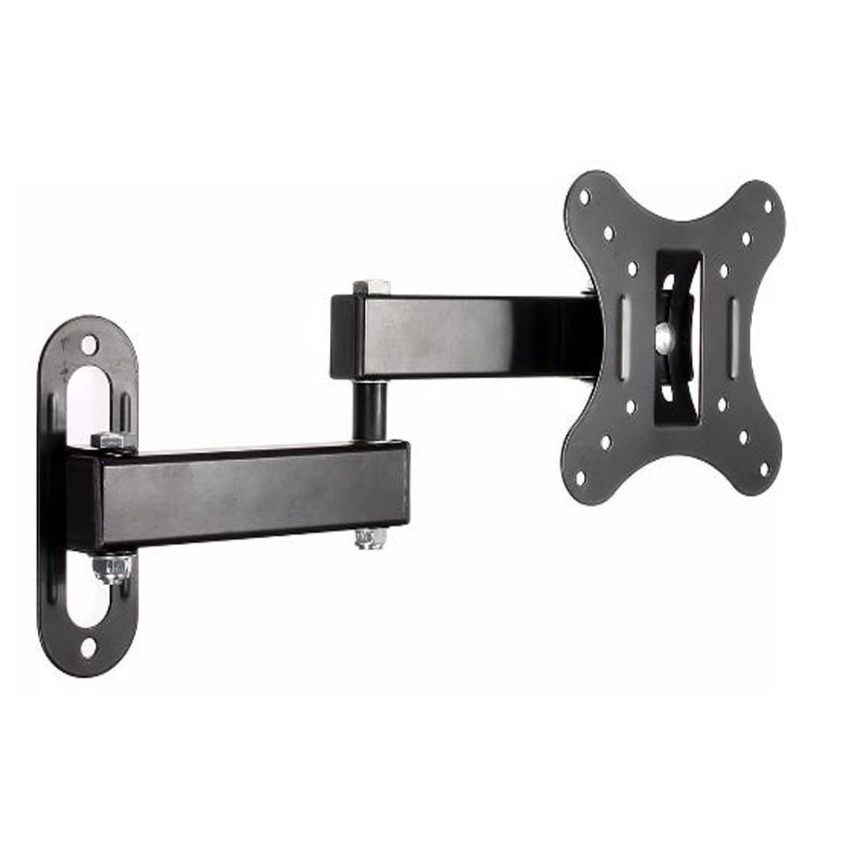 SOPORTE LCD LED TIPO BRAZO EN MURO 14 A 27 10KG NEGRO - 1