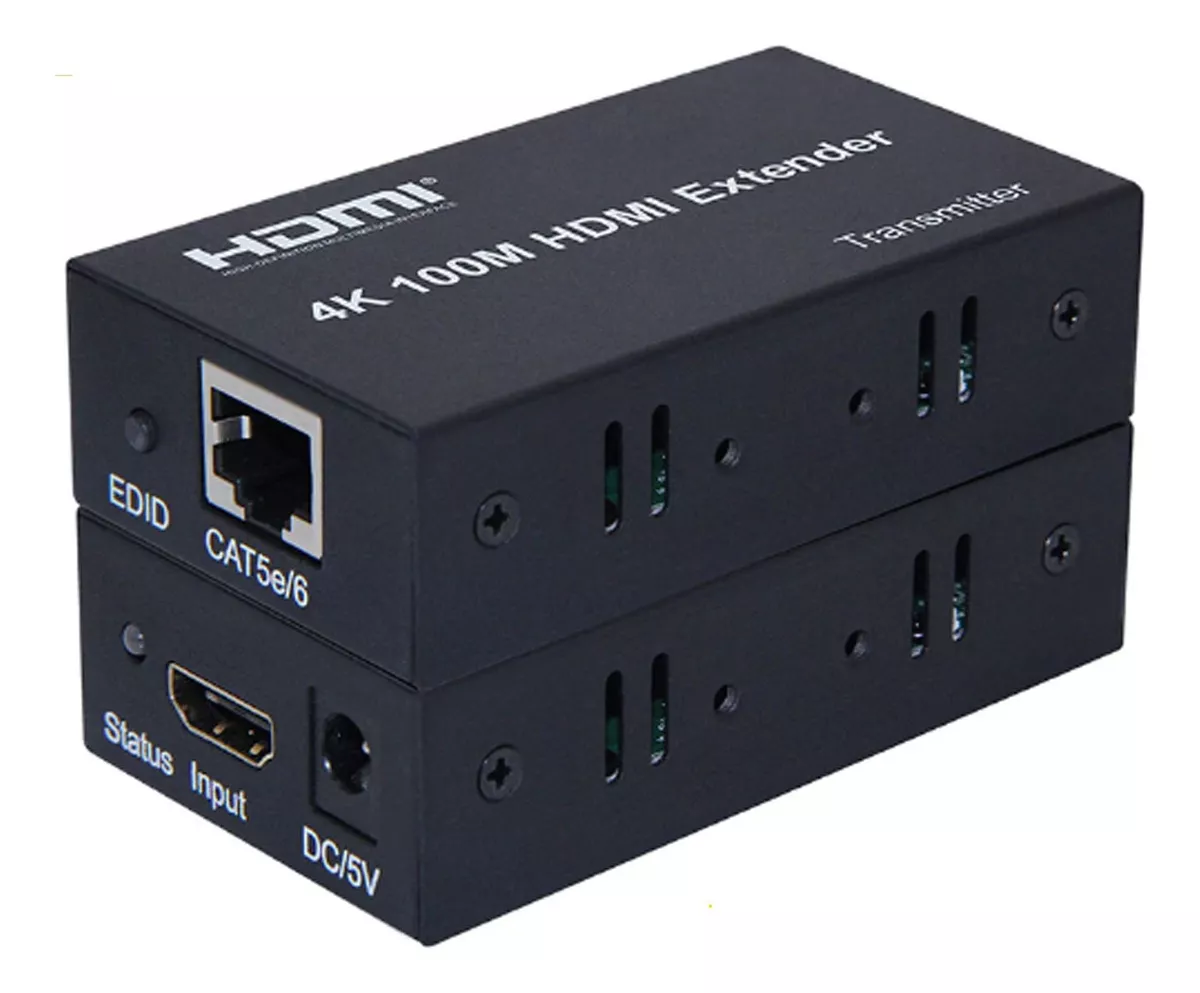 EXTENSOR HDTV 4K HASTA 100MTS POR UTP. CAT.5E/CAT.6. ACTIVO - 2