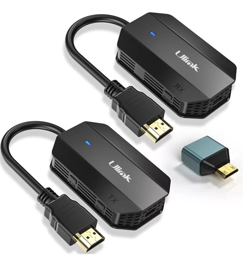 TRANSMISOR ULINK HDMI INALAMBRICO 30 METROS, ENERGIZADOS POR USB - 1
