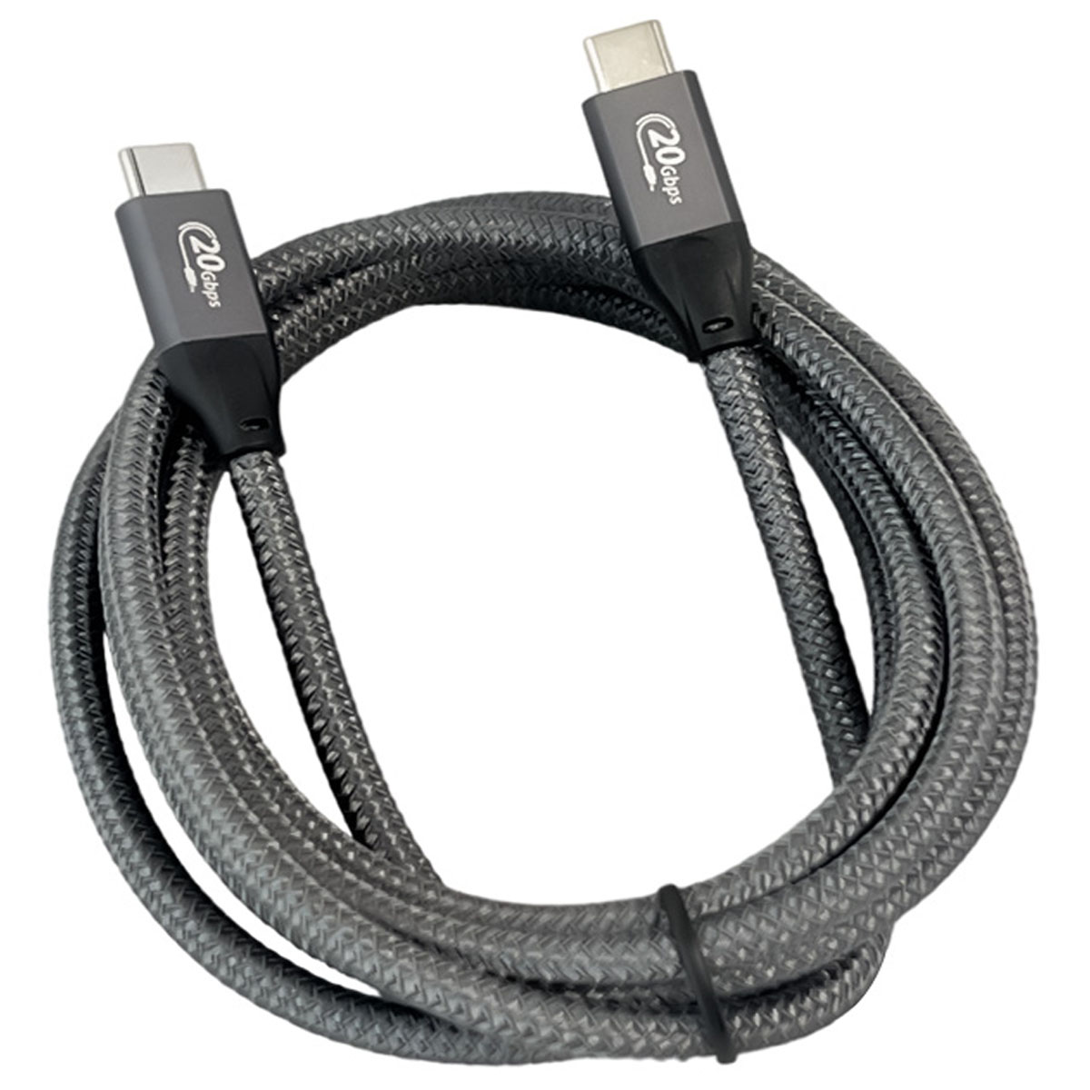 CABLE USB-C 2 MTS. 4K, DATOS 20 GBPS, CARGA RAPIDA 100W - 2