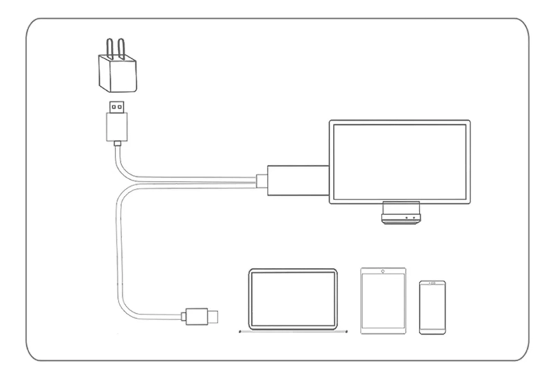 CABLE USB-C A HDTV 1,8 MTS. 4K 60HZ - 3