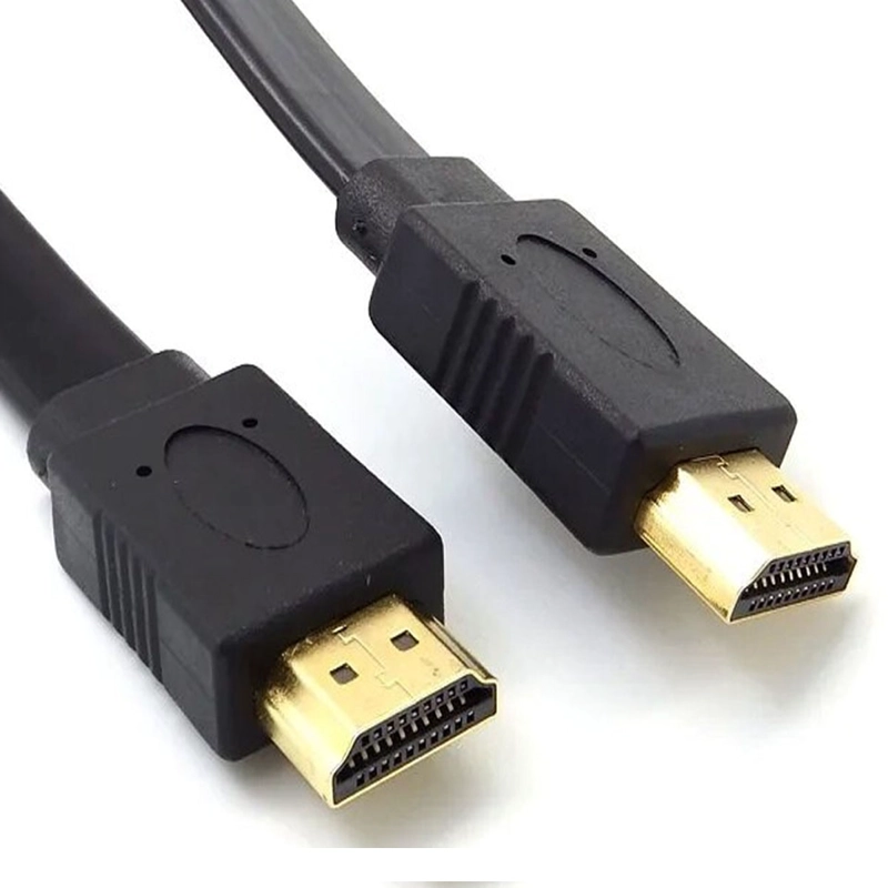 CABLE FERIATECNO HDTV 15 MTS M/M PLANO CONEC BAÑO ORO BOLETA FACTURA - 1