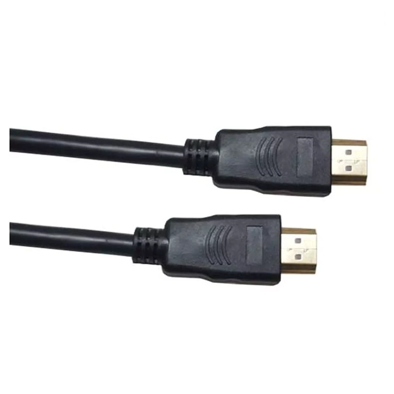 CABLE HDTV 2.0 4K 6 MTS MACHO MACHO CONEC BAÑO ORO - 1