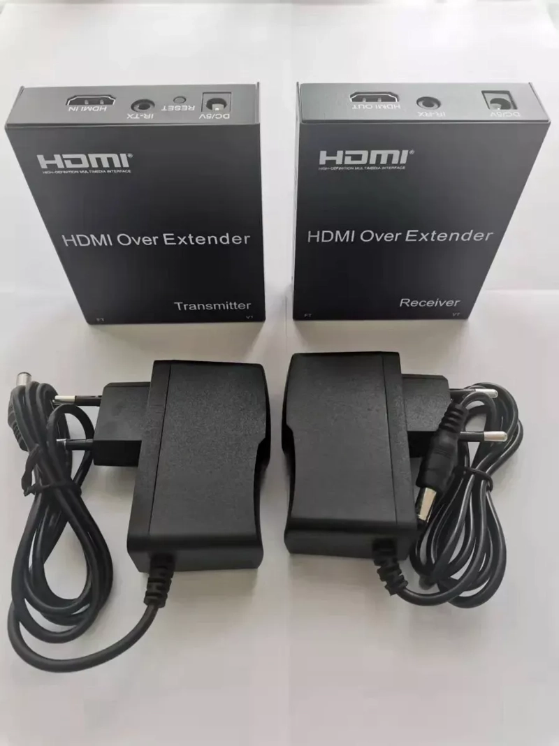 EXTENSOR HDMI 120 METROS Y 120 M CONVERTIDOR RJ45 IP CAT 5E/ 6 - 5