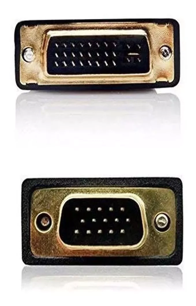 CABLE FERIATECNO DVI-I A VGA MACHO MACHO, 1,8 MTS. NEGRO. FACTURA/BOLET - 2