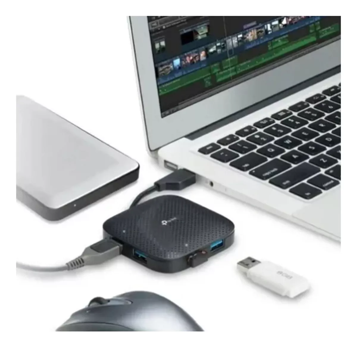 HUB USB 4 PUERTO 3.0, NEGRO . TP-LINK UH400 - 2