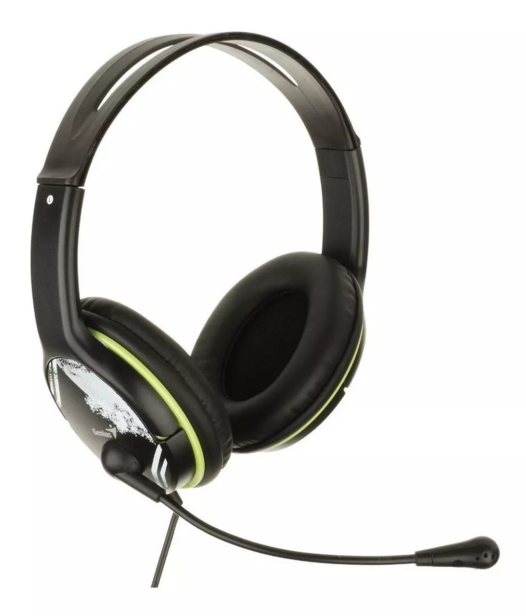 AUDIFONO CON MICROFONO GENIUS HS-400A, CONEXIÓN 3.5MM - 2