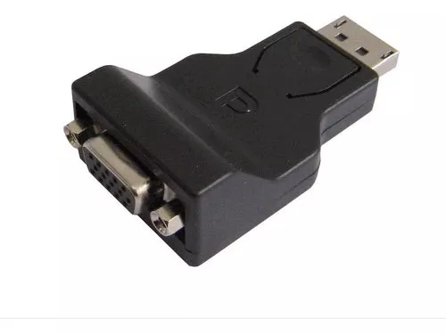ADAPTADOR DISPLAYPORT MACHO A VGA HEMBRA. - 1
