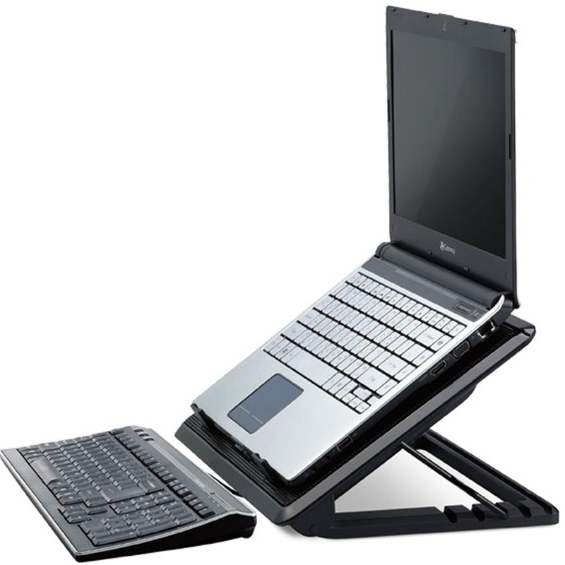 VENTILADOR NOTEBOOK AJUSTABLE EN ALTURA 2 USB LU - 1