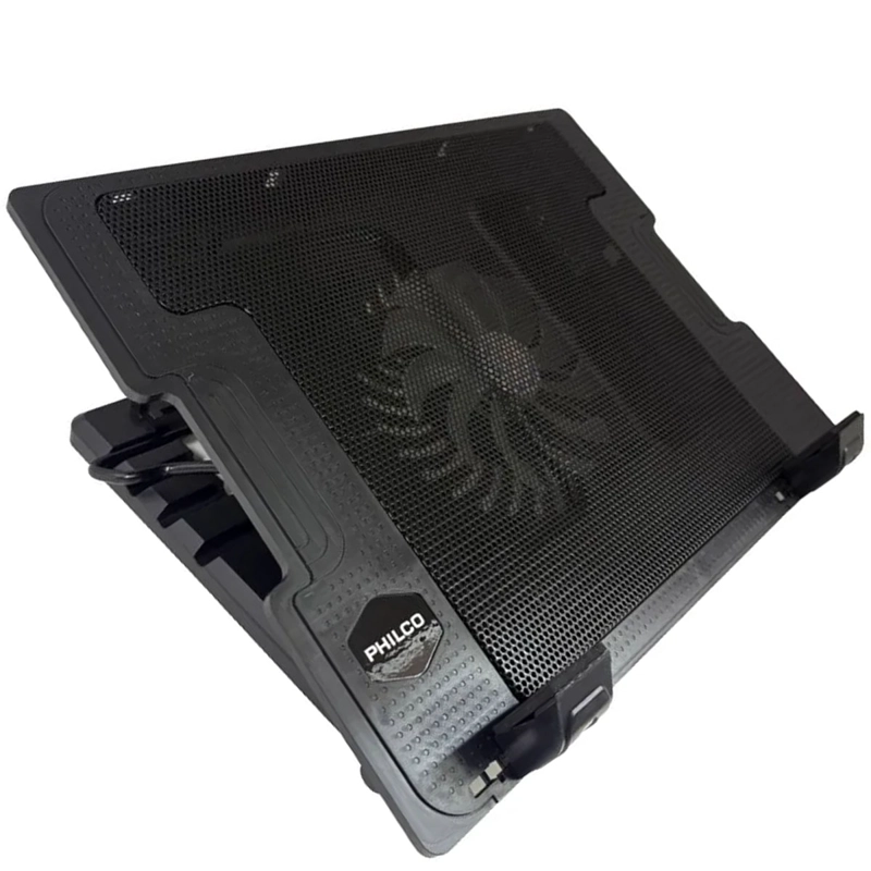 VENTILADOR NOTEBOOK AJUSTABLE EN ALTURA 2 USB LU - 6