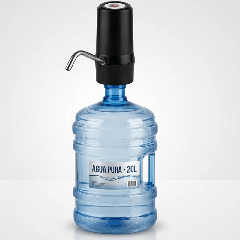 DISPENSADOR ELECTRICO AGUA NEGRO RECARGABLE BOLE/FACTU - 5