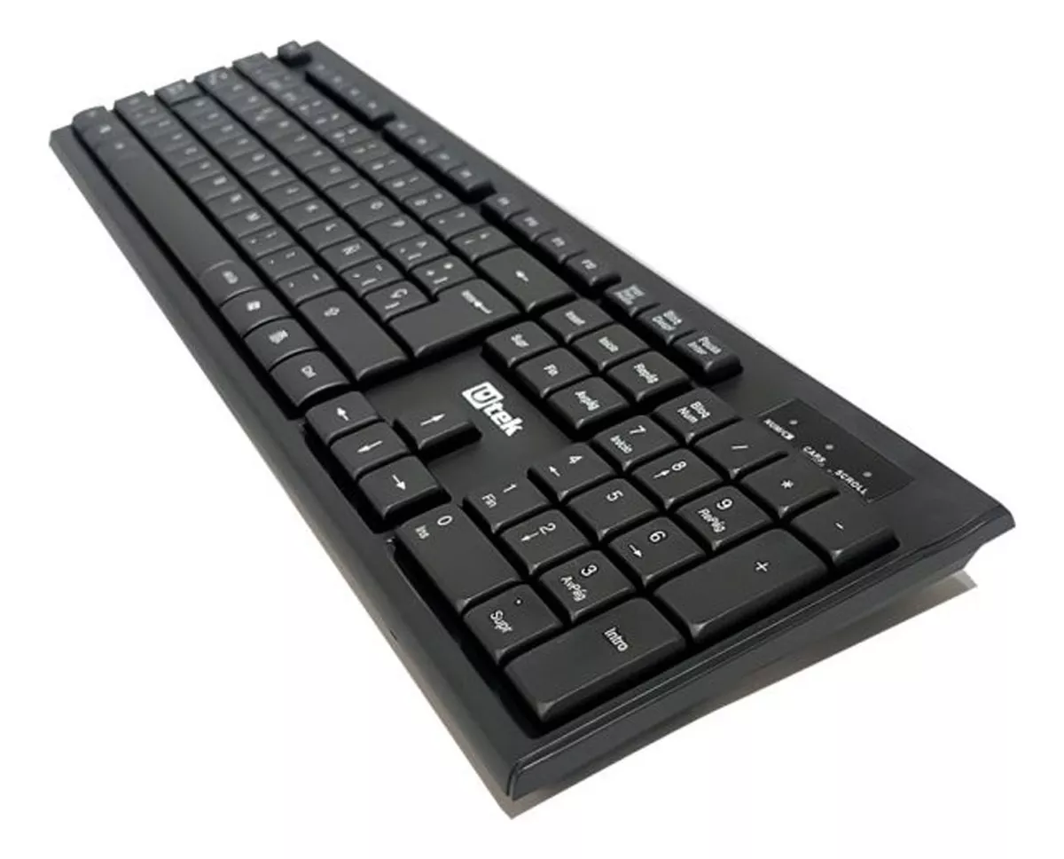 KIT TECLADO Y MOUSE INALAMBRICO USB, NEGRO. BOLETA/FACTURA - 2