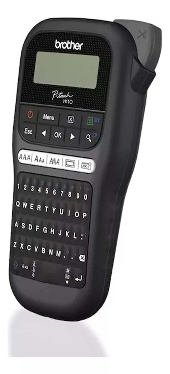 ROTULADORA BROTHER PT-H110 PORTATIL NEGRA - 2