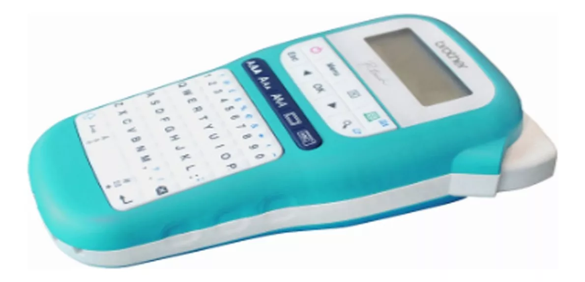 ROTULADORA BROTHER PT-H110 PORTATIL TURQUESA - 2
