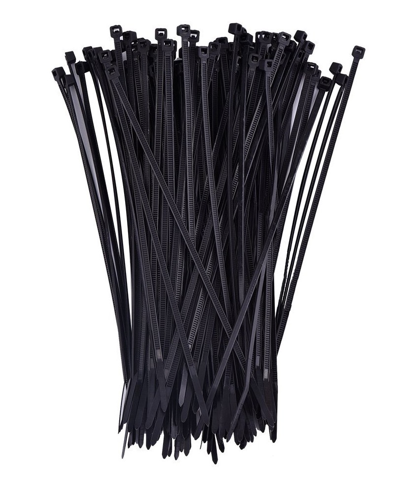 AMARRA PLÁSTICA 3.6 X 300 MM NEGRA (100 UNIDADES) - 1