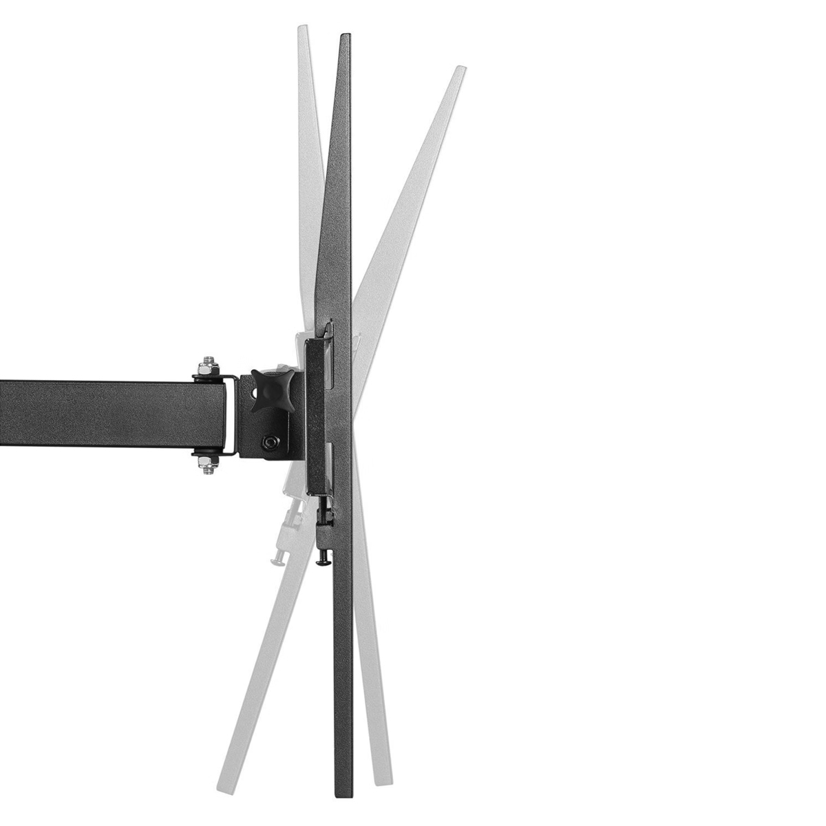 SOPORTE 3770 LCD/LED TIPO BRAZO EN MURO 37 A 70 PULGADAS . 30KG.NEGRO. - 5