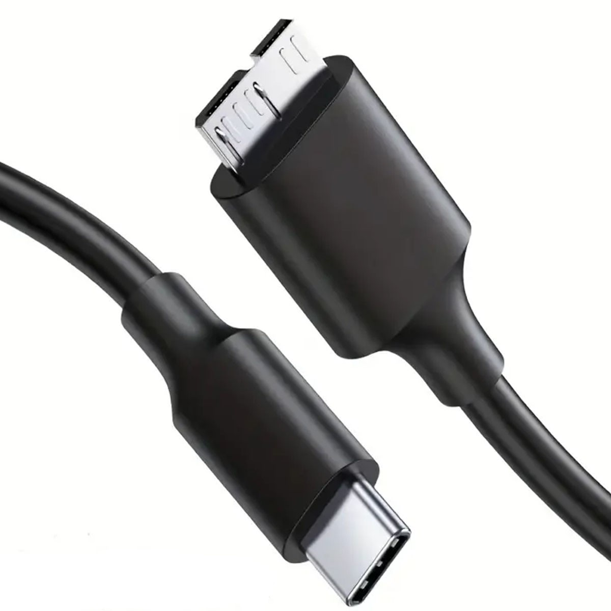 CABLE USB-C A MICRO B M/M 1 METRO (DISCO DURO) - 2