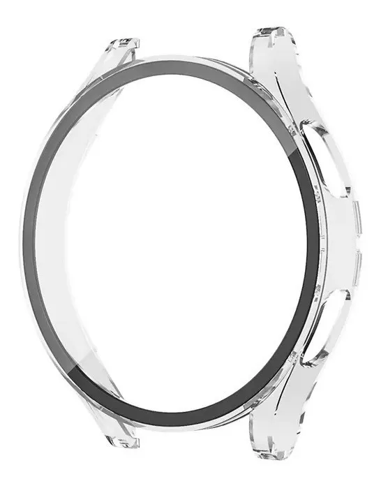 PROTECTOR CARCASA CON VIDRIO PARA SAMSUNG WATCH 4 40MM / TRANSPARENTE - 1