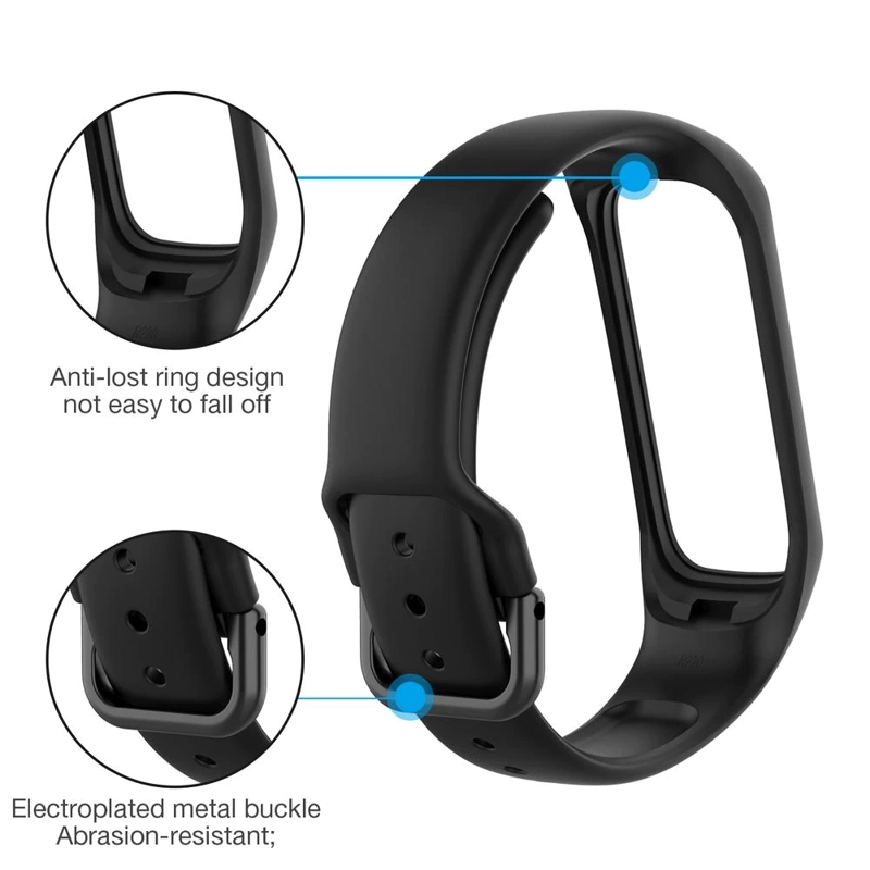 CORREA SILICONA PARA SAMSUNG GALAXY FIT 2 R-220 / VERDE MANZANA - 2