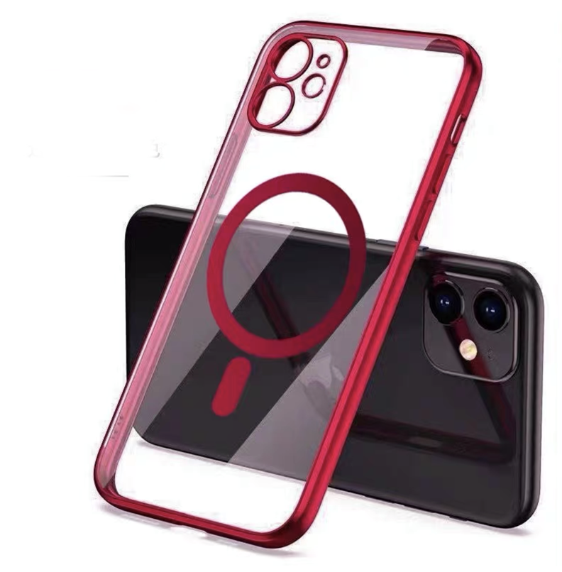 CARCASA GLOBAL MOVIL MR MAGSAFE IPHONE 11 PRO ROJO - 1