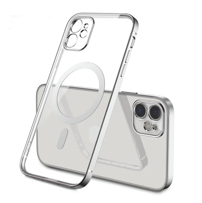 CARCASA GLOBAL MOVIL MR MAGSAFE IPHONE 13 PRO PLATEADO - 1