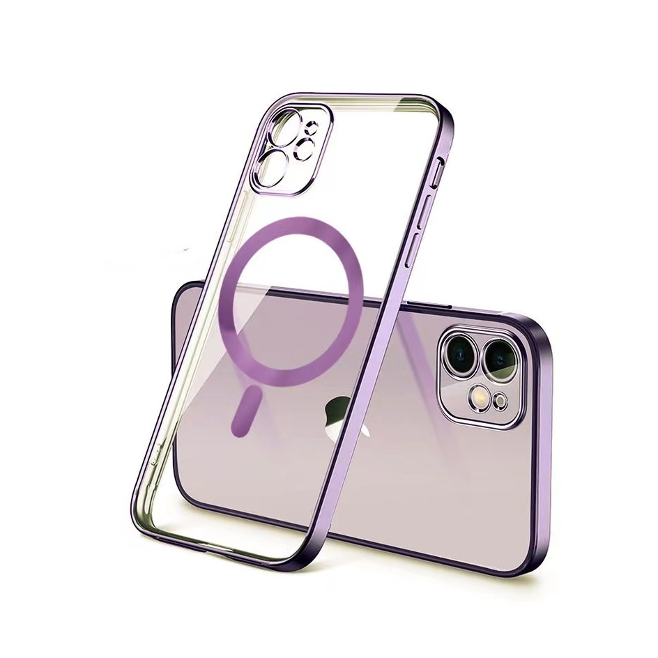 CARCASA GLOBAL MOVIL MR MAGSAFE IPHONE 13 PRO MAX MORADO - 1