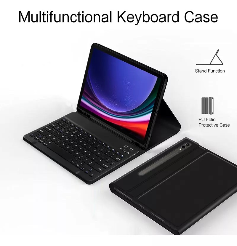 FUNDA CON TECLADO PARA SAMSUNG GALAXY TAB S10 FE / S9 FE 10.9 / S9 11 - 3