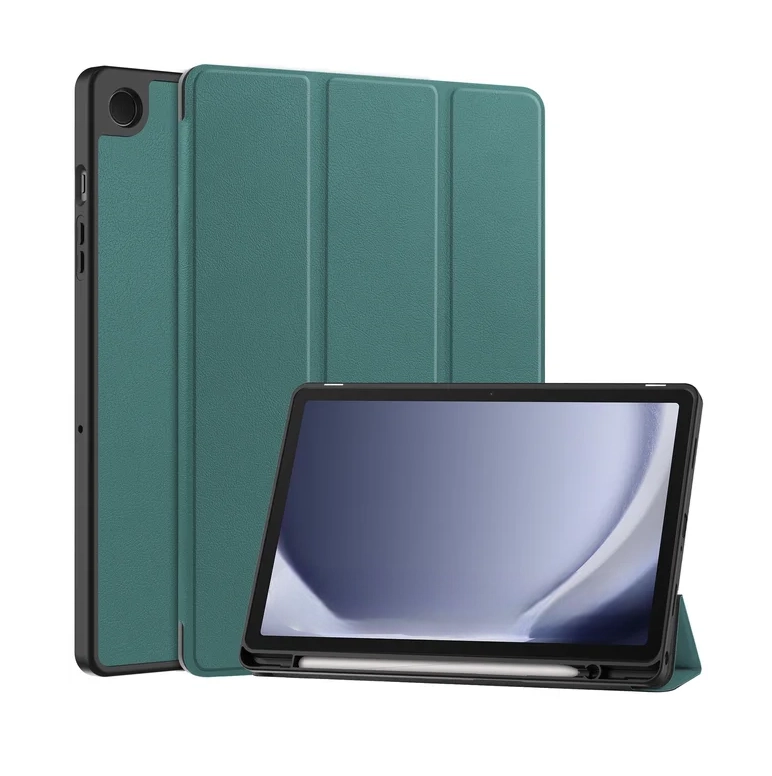 CARCASA PARA SAMSUNG GALAXY TAB S6 LITE 10.4' PULGADAS CON PORTALÁPIZ / VERDE - 1