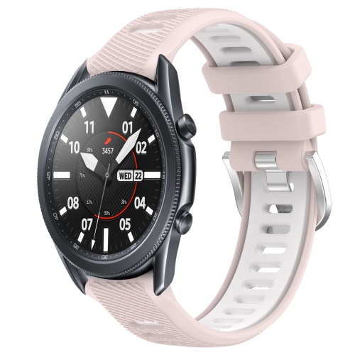 CORREA GLOBAL MOVIL MR BICOLOR PARA HUAWEI SAMSUNG AMAZFIT XIAOMI 22MM / ROSADO BLANCO - 1