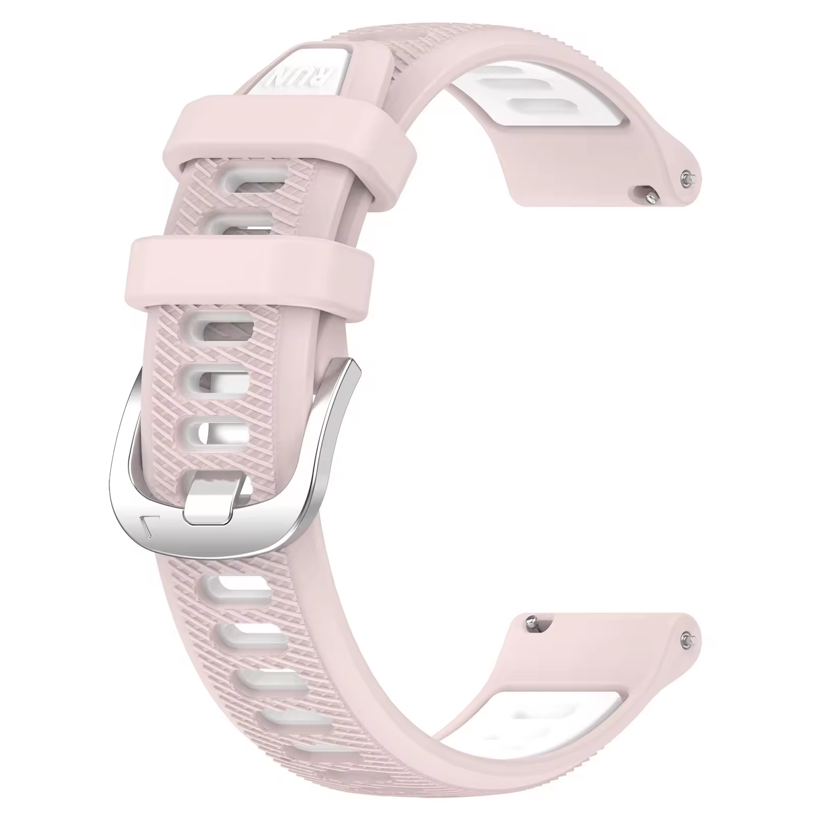 CORREA GLOBAL MOVIL MR BICOLOR PARA HUAWEI SAMSUNG AMAZFIT XIAOMI 22MM / ROSADO BLANCO - 2