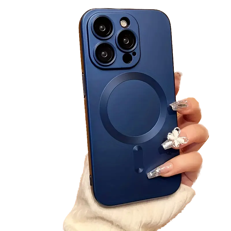 CARCASA IPHONE 11 PRO GLOBAL MOVIL MR MAGSAFE / METALIZADO AZUL - 1