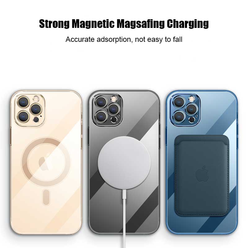 CARCASA IPHONE 13 GLOBAL MOVIL MR MAGSAFE / AZUL LENTES - 2