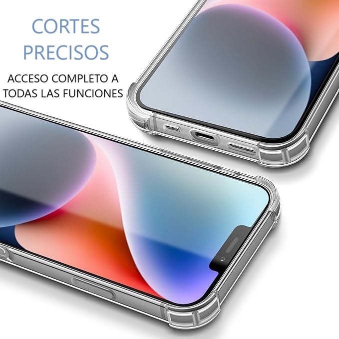 CARCASA FUNDA TRANSPARENTE PARA IPHONE 16 - 4