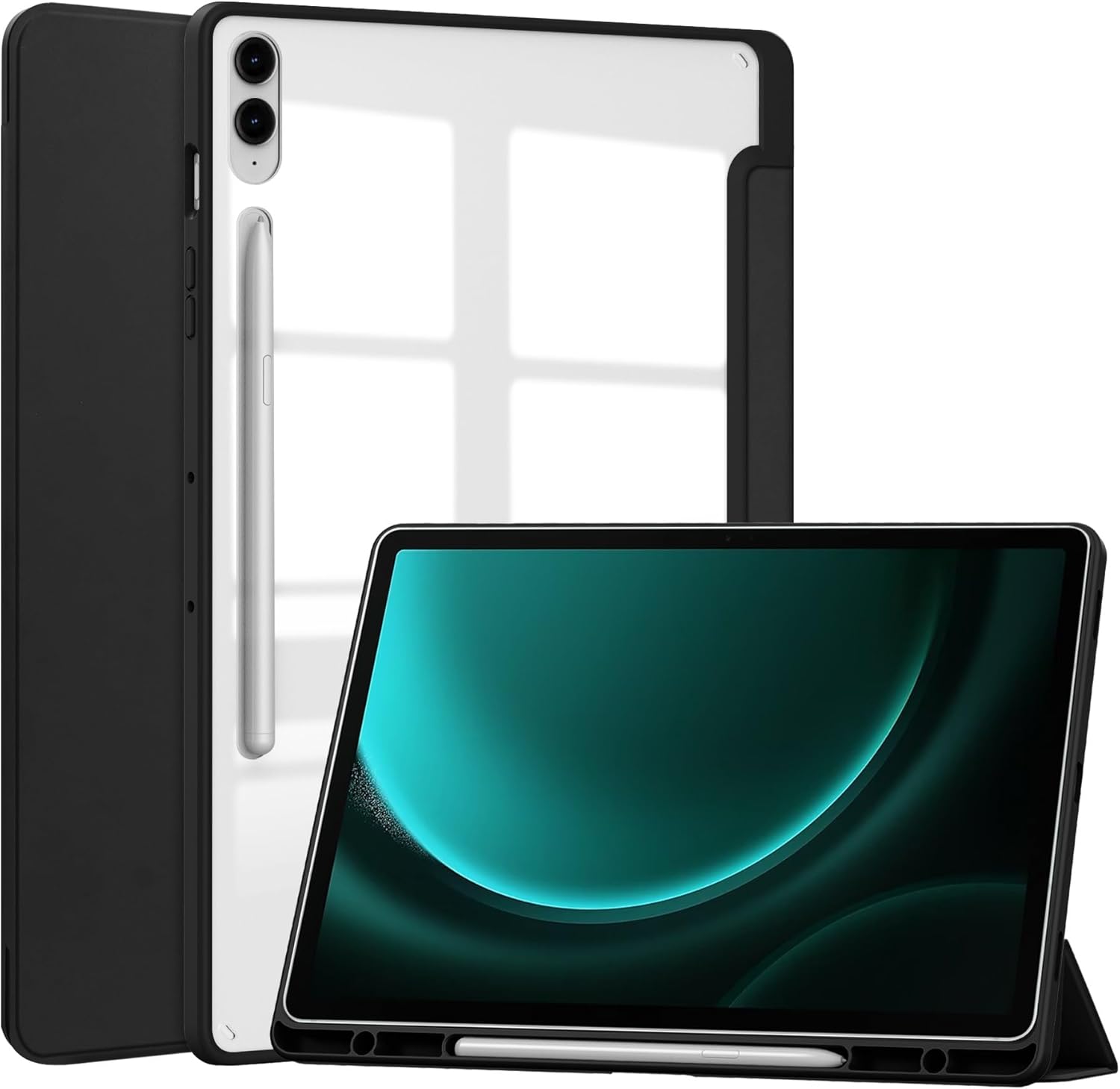 CARCASA TABLETS GLOBAL MOVIL MR FUNDA COMPATIBLE CON SAMSUNG TAB S9 ULTRA 14.6' NEGRO - 1