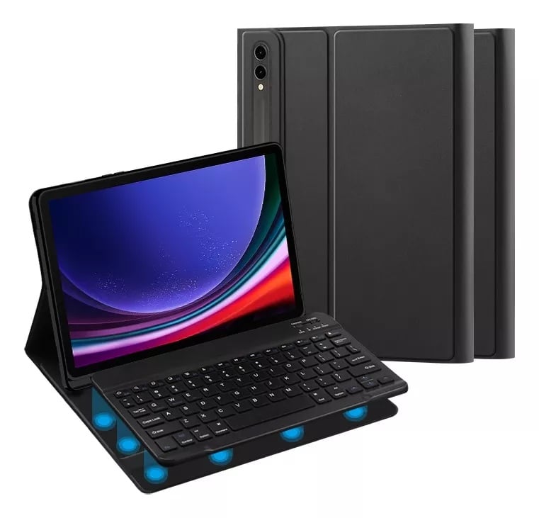 FUNDA TABLETS GLOBAL MOVIL MR CON TECLADO SAMSUNG GALAXY TAB S10 PLUS 12.4' - 2