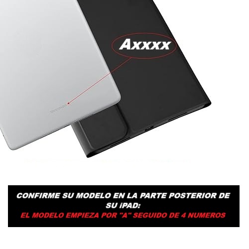 CARCASA FUNDA CON TECLADO PARA IPAD 11VA GENERACION A16 LAVANDA - 7