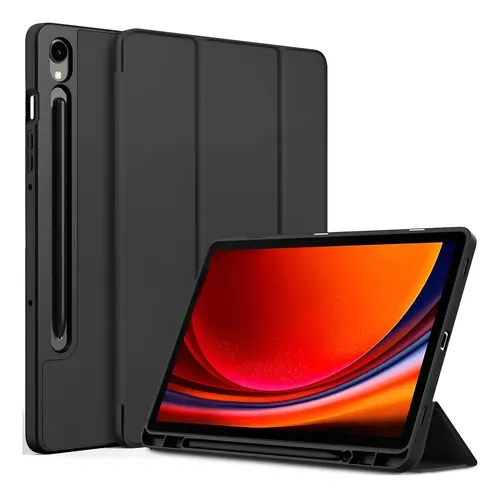 CARCASA FUNDA PARA SAMSUNG GALAXY TAB S10 LITE 10.9  NEGRO - 1