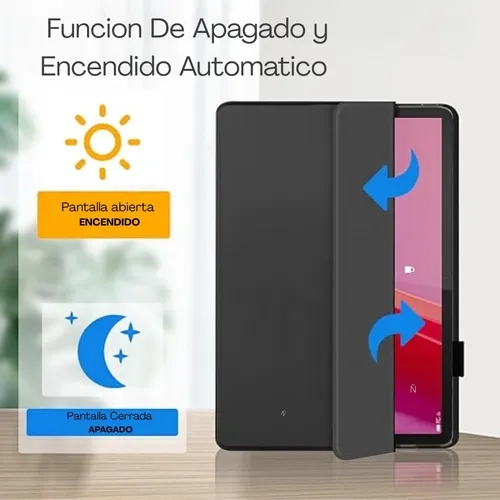 CARCASA FUNDA PARA SAMSUNG GALAXY TAB S10 LITE 10.9  NEGRO - 2